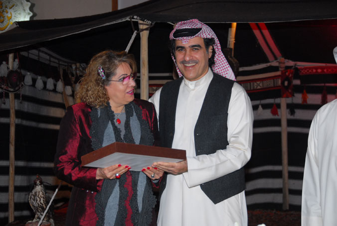المهندس عدنان العثمان و الأديبة ليلى العثمان